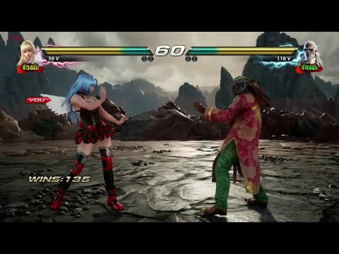 L7 360 Lili Rochefort Lucky Chloe Costume ​VS Leroy Smith - Tekken 7 ( Uchiha x24 ) Gameplay PC