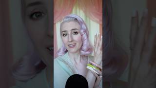 pastel vintage reproduction... but can you even tell? 🤔 #asmr #oldhollywood #midcenturymodern