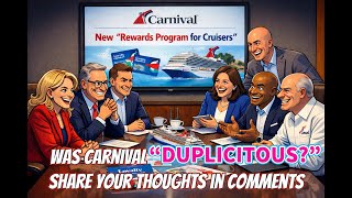 Was CARNIVAL CRUISES “DUPLICITOUS” in REWARDS/LOYALTY PLANS? 