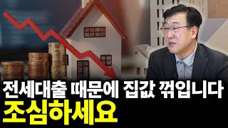 전세대출 때문에 집값 꺾입니다. 조심하세요(ft.한문도 교수 2부)