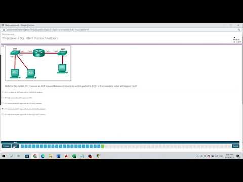 CCNA 1 PRACTICE FINAL EXAM ANSWERS