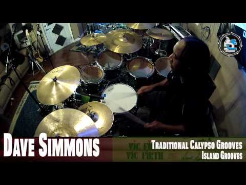 Traditional Calypso Groove - Drum Grooves - Dave Simmons - Island Grooves - 11