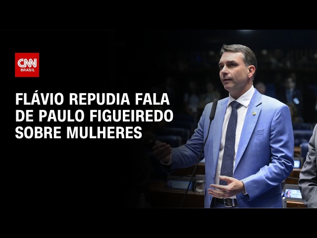 Flávio repudia fala de Paulo Figueiredo sobre voto feminino | CNN 360°