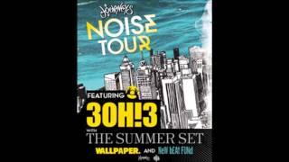 3OH!3 feat. The Summer Set &amp; Wallpaper &amp; New Beat Fund- Turn the Night on HQ (NEW SONG 2013)