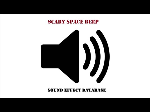 Scary Space Beep Sound Effect