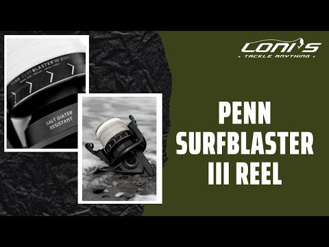 Kołowrotek Penn Surfblaster III 7000 LC film wideo
