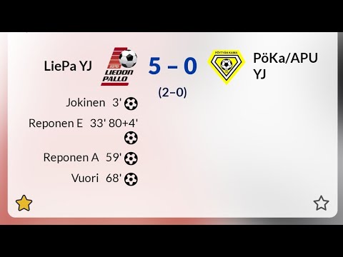 LiePa YJ - PöKa/APU YJ (T14 Kakkonen, 3.9.2023)