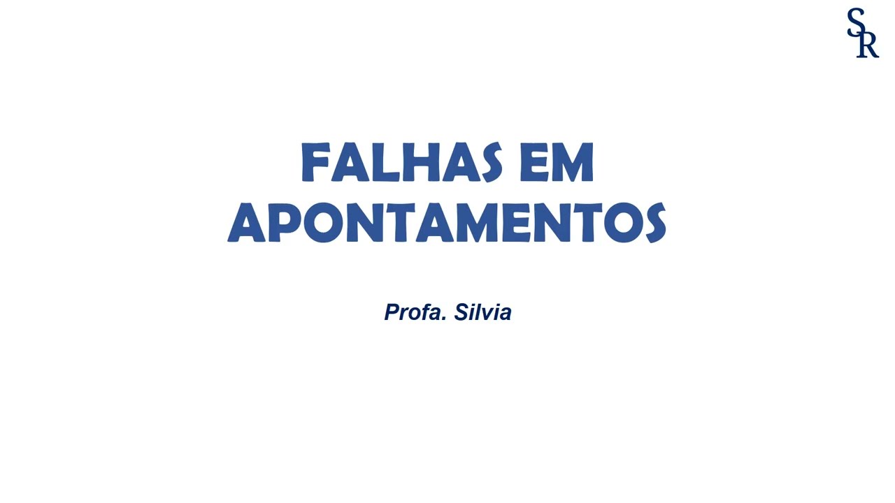 Falhas em Apontamentos de NC's