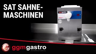 Machine à chantilly professionnelle - Réfrigérée - Cuve 5L - 400W - 230V - 100L/h
