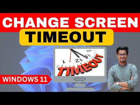 How to Change Screen Timeout on Windows 11/10 in Laptop or Computer