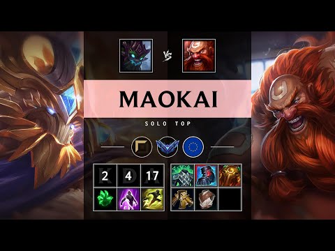Maokai Top vs Gragas - EUW Diamond Patch 25.14