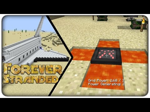 [Lets Play] Forever Stranded : E15 - Lava Powered Creative Flight