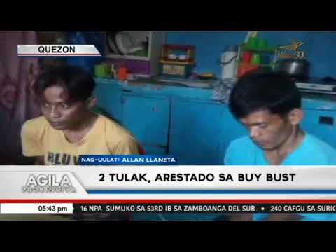 2 tulak arestado sa buy bust operation sa Lucena City