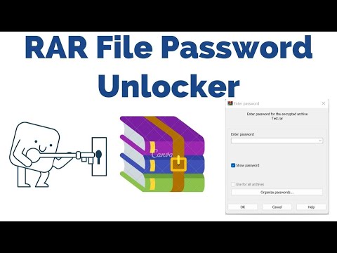 How to Recover RAR File Password - WinRAR Password Unlock | Open Zip File Without Password [2024].