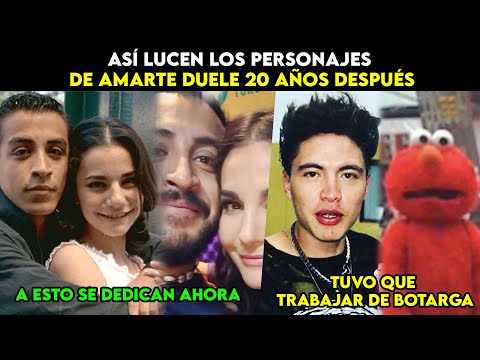 Así lucen los personajes de Amarte Duele 20 años después.