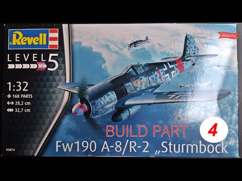 Fw190 A-8/R-2 Sturmbock. BUILD PART 4/4. Revell 1:32 03874