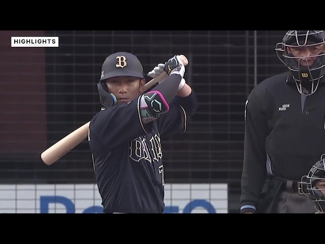 4月3日 千葉ロッテマリーンズ 対 オリックス・バファローズ ハイライト