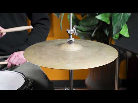 14" Zildjian A 1940s-1950s Trans Stamp Hi-Hat Cymbal Pair 762g/788g *Video Demo* image 13