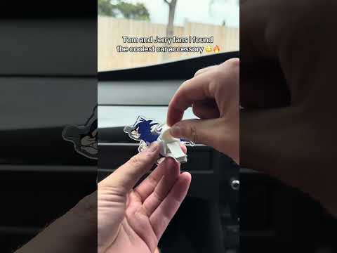 The coolest air fresheners🔥😍 #tomandjerry #airfreshener #caraccessories #warnerbros #cars