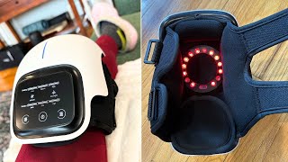 Nobol Cordless Knee Massager with Infrared, Red Light + Heat Therapy | Full Demo + Review