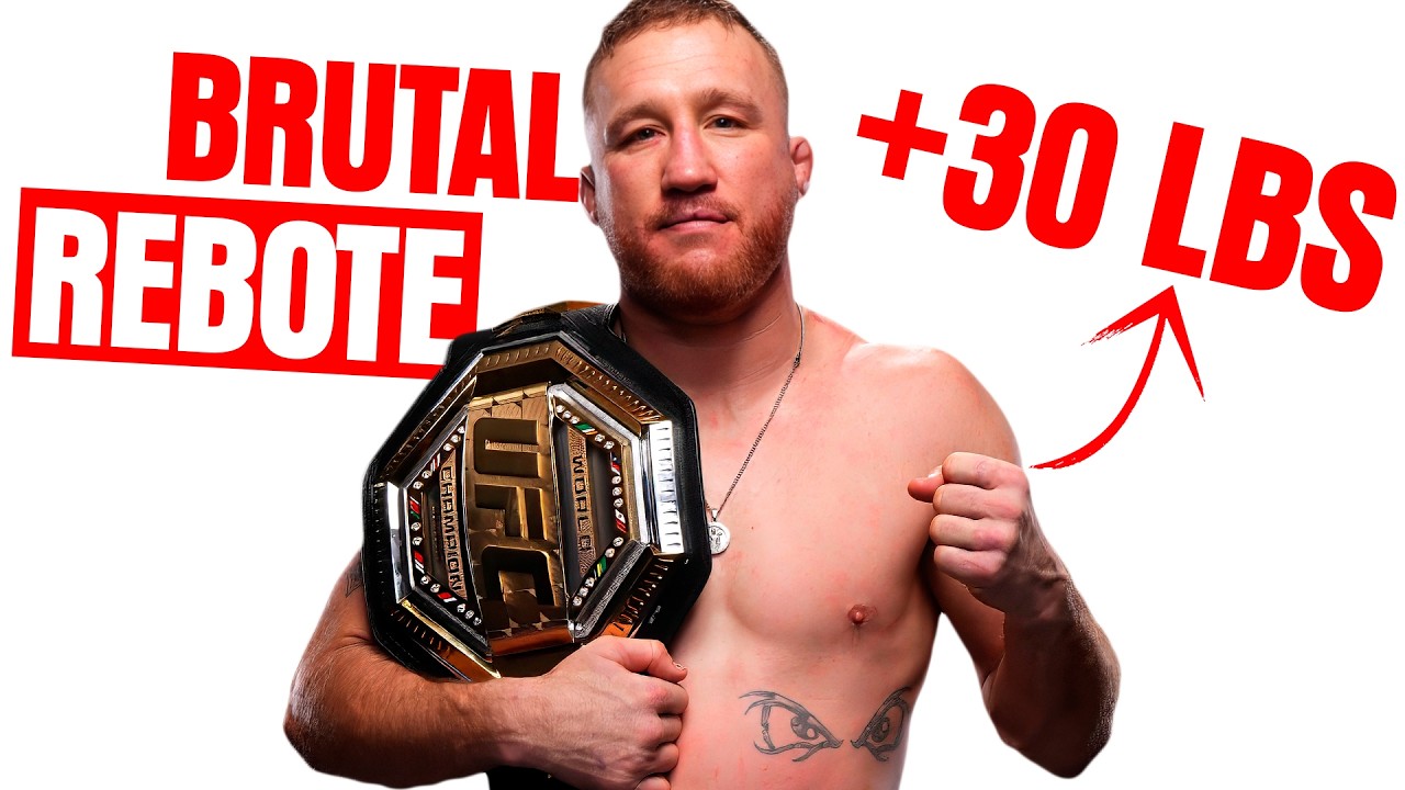 JUSTIN GAETHJE REBOTA 30 LIBRAS!!!