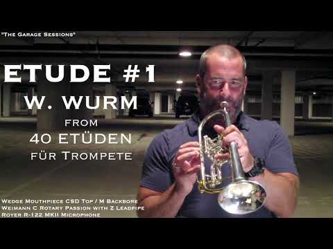 WURM Etude #1 from 40 Etüden für Trompete