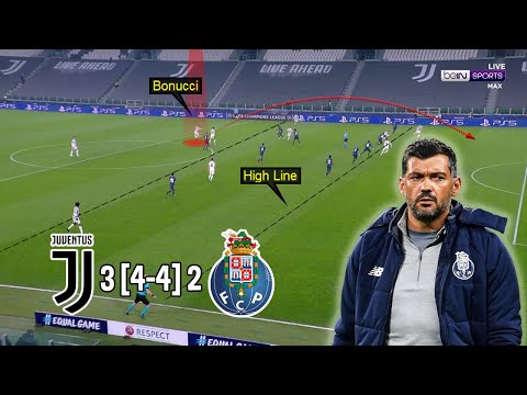A Hard Fought Victory for FC Porto | Juventus vs Porto 3-2 [4-4] | Tactical Analysis