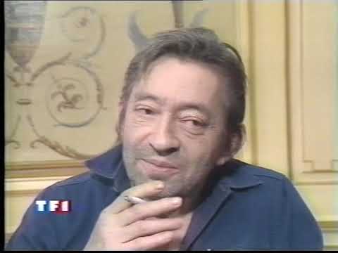 Serge Gainsbourg - Journal TF1 - 1991
