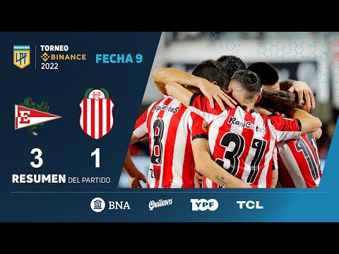 #TorneoBinance | Fecha 9 | resumen de Estudiantes - Barracas Central