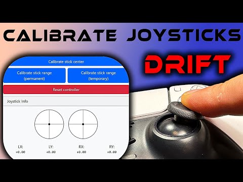 Online Software Tool Fix Stick Drift and Controller Calibration GITHUB