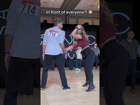 In front of everyone?! Part 2  | #dance #jnj  #westcoastswingdancing #wcs #improv #partnerdancing