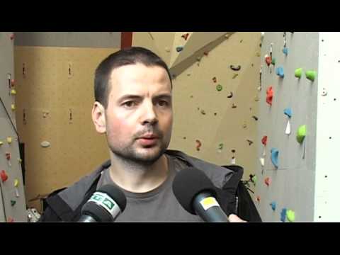 TV Slovácko: Zlín dostal jednu z největších lezeckých stěn v ČR