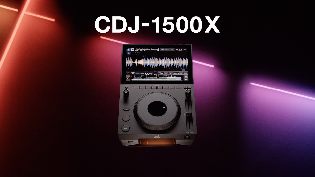 Introducing CDJ-1500X - DJ multi player - YouTube