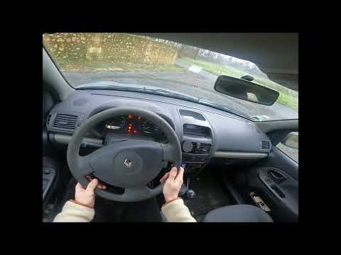 2004 Renault Clio II [ 1.5 dCi 85 CV] | POV Test Drive