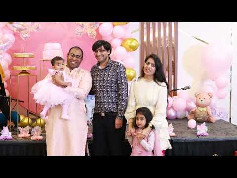 Jahnavi 1st birthday 