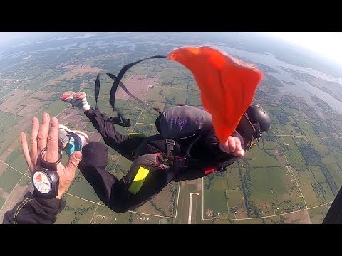 Friday Freakout: Skydive Student Spins Out Of Control on AFF Cat D Jump