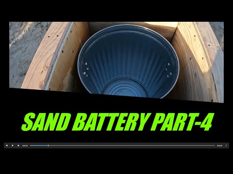 Sand Battery Update Part 4