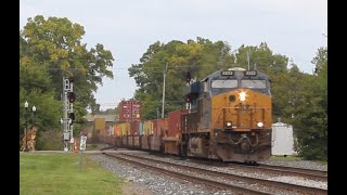 CSX trains in Romulus Mi 9/22/24