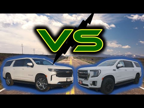 2021 Chevy Suburban vs 2021 GMC Yukon XL | What's the difference?