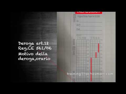 Deroghe ai tempi di guida - TACHO SMART