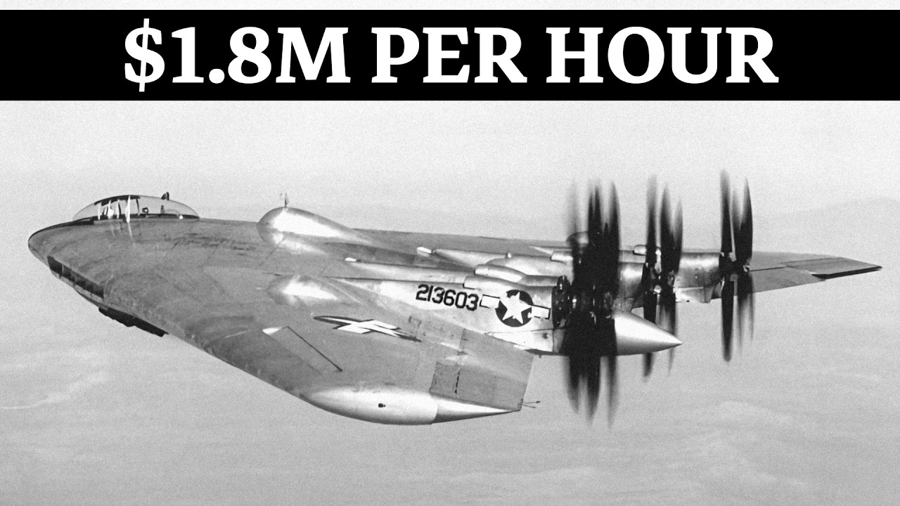 Northrop B-35: The Bomber That Cost $1.8 Million Per Hour