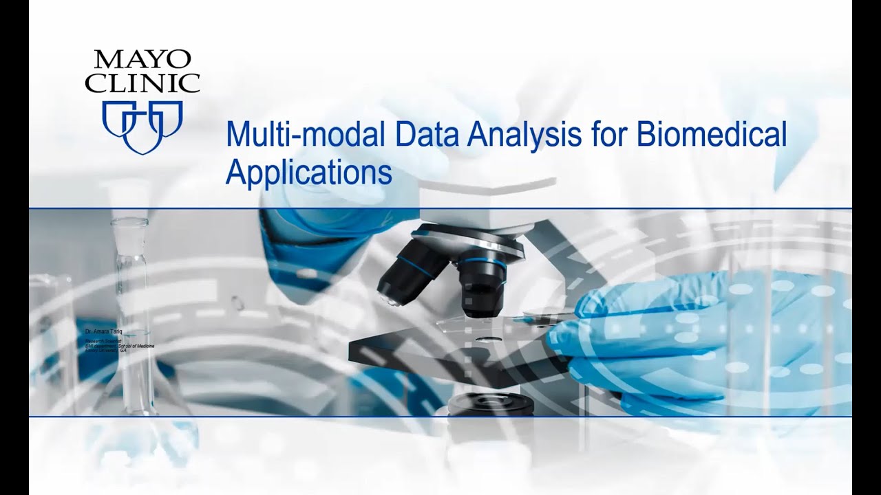 Multi-modal Data Analysis for Biomedical Applications