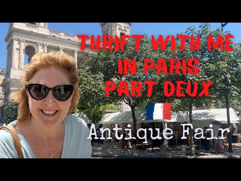 Economize comigo em Paris, França | Parte Dois! Feira de Antiguidades