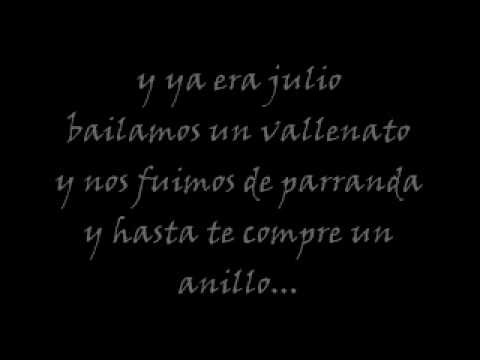 "El Calendario" (Pasabordo) ...Letra...