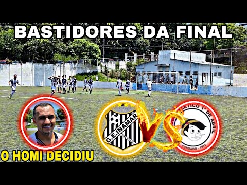 Bastidores da final da 2º de Diadema - Grêmio Inamar x 1º de Abril a