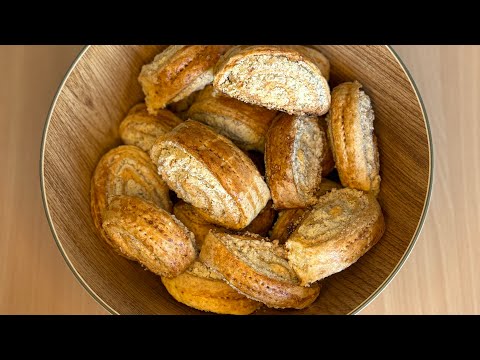 Gata or Nazook. Walnut Rolled Sweet. Easy to make & very yummy. Originally it comes from Armenia