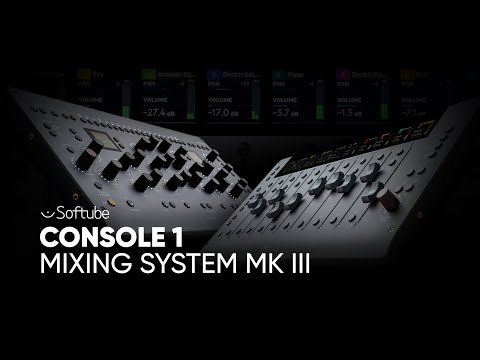 Console 1 Mixing System Mk III – Softube