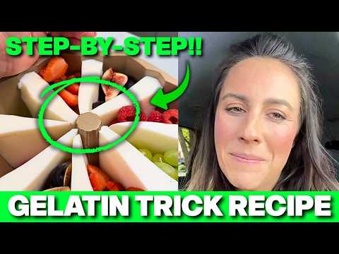 GELATIN TRICK RECIPE - HOMEMADE GELATIN TRICK RECIPE - GELATIN TRICK - JELLO DIET