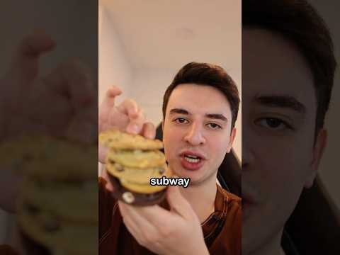 Rating Every Subway Cookie