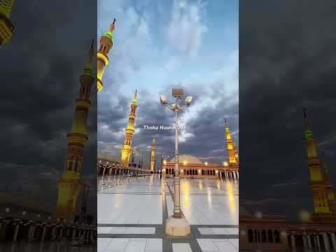 Qalbi fil madinah //lyrics//#maherzain##harrisj#lyrics #nasheed